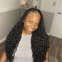 Soft locs + barrel look