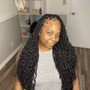 Soft locs + barrel look