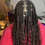 Boho Knotless Braids