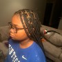 10-12 feed in corn row braids