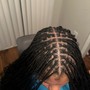 Small Knotless Braids