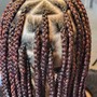 Medium Knotless Braids