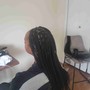 Knotless braids