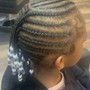 Kid's Braids natural hair Age 2-12