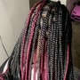 Adult Small knotless Braids