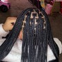 Adult Small knotless Braids