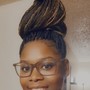 High or low ponytail ( weave)