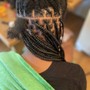 Kids tribal braids