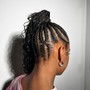 Fulani Braids (Small) Mid-Back