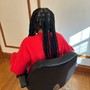 Medium Knotless Braids