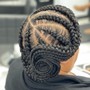 7-10 Feed In Braids