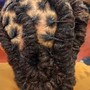 Medium Knotless Braids