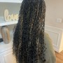 Goddess knotless Braids(medium)