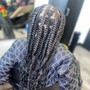 4 Snake Braids (Midback)