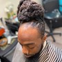 Loc Maintenance/Retwist  Full Head(no style)