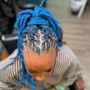 Loc updo