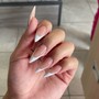 Full Set French Nails