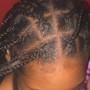 Kid's Box Braids (Med)