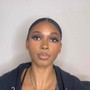 Travel Full Face Glam (Shimmer eyes or Smokey Glam)