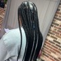 Half up/Half down Quick Weave