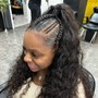 Ponytail Braid (Relaxed Hair)