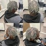 Two strand Twists no hair added (men)