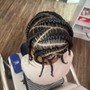 Men’s braided style