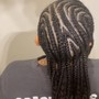 Men’s Braids (fade)