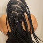 Root Touch Up (box braids front and back edges$