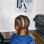 Kid's 4 stitch braids