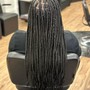 Medium Knotless Box Braids