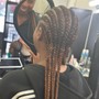 Cornrows w/ Clip-in Wig