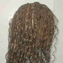 (Famu/ Fsu students only )Med/ large Box Braids