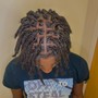 Invisible locs (medium or small