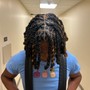 Invisible locs (medium or small