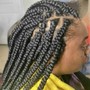 Feed-in braids