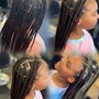 Kid's large box braids