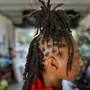 Kid's Natural Hair Cornrow Styles [ Ages 3- 13]