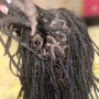 Shampoo and Loc Re-twist