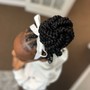 Shampoo and Loc Re-twist