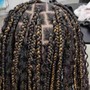 Medium Knotless Box Braids