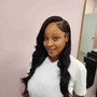 Sew In with natural leave out