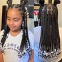 Wrap goddess braids