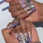 Short-Medium Design Fullset Nails