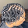 Starter locs with high top cut