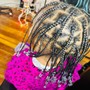 Toddler Large Knotless braids