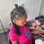 Feed in Ponytail ( No stitch)