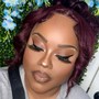 Matte Glam w/ A Pop Of Color