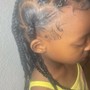 Kid's kontless braids