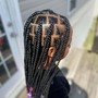 Fulani braids w/ knotless